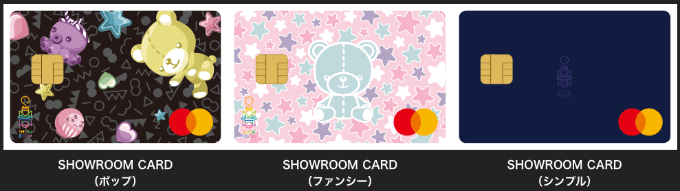 SHOWROOM CARD