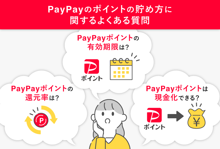 PayPayポイントの貯め方に関するよくある質問