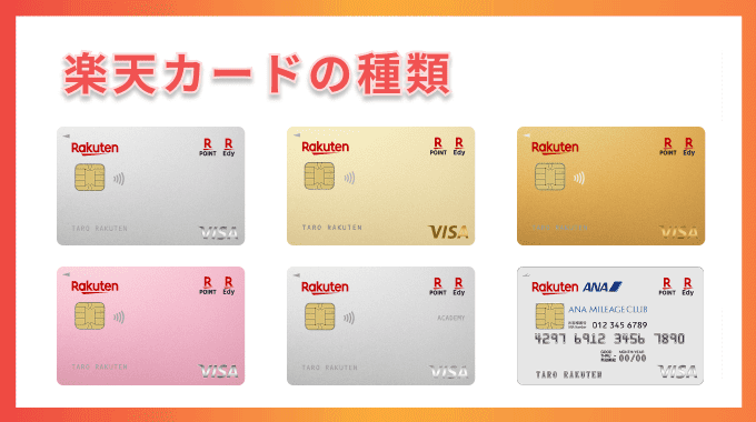 楽天カードの種類
