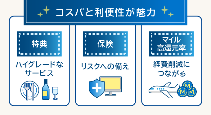 セゾンプラチナビジネスのメリット