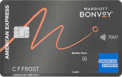 Marriott Bonvoy アメリカン・エキスプレス・カード券面
