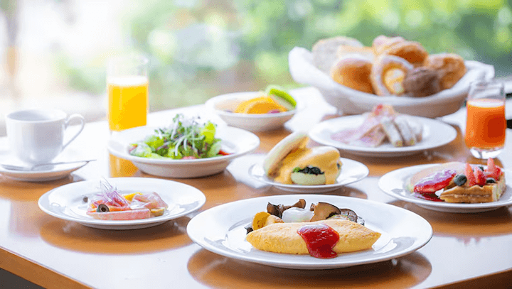 ゴールドメンバー特典の朝食無料イメージ