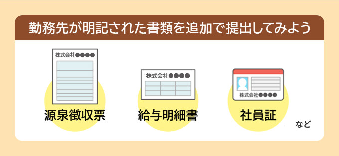 アコムの在籍確認をなしにするための書類