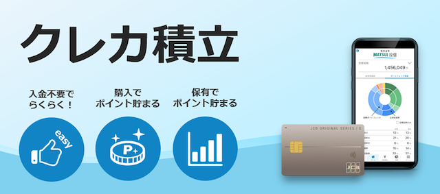 松井証券のクレカ積立のバナー