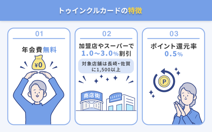 トゥインクルカードの特徴