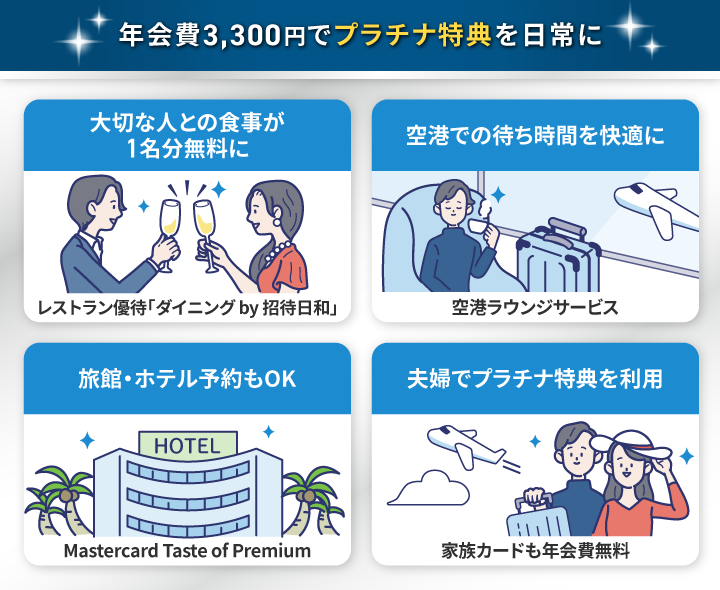 TRUST CLUB プラチナマスターカードのメリット